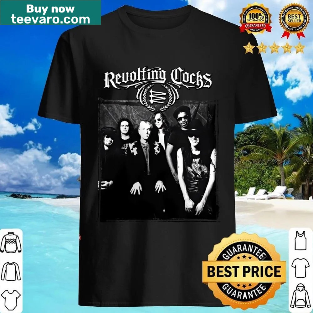 Cute cartoon rock puppy graphic on a music-themed shirt