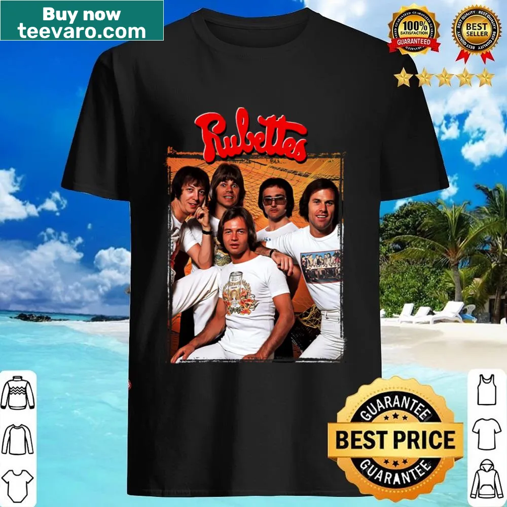 Tribute shirt featuring the Rubettes band name