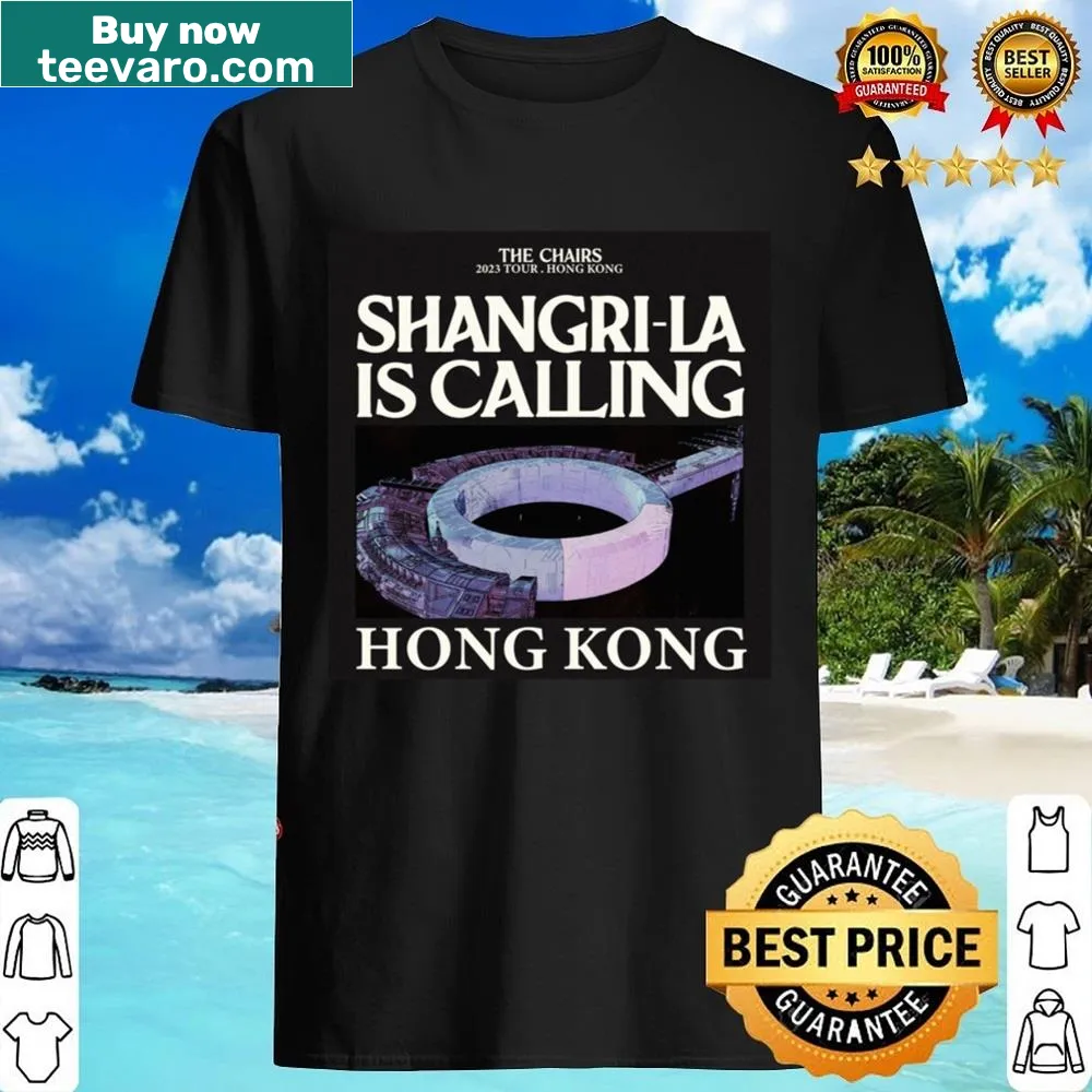 2023 Tour Shirt design for The Chairs band