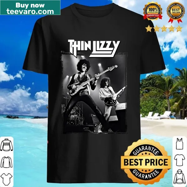 Classic shirt featuring Thin Lizzy band name