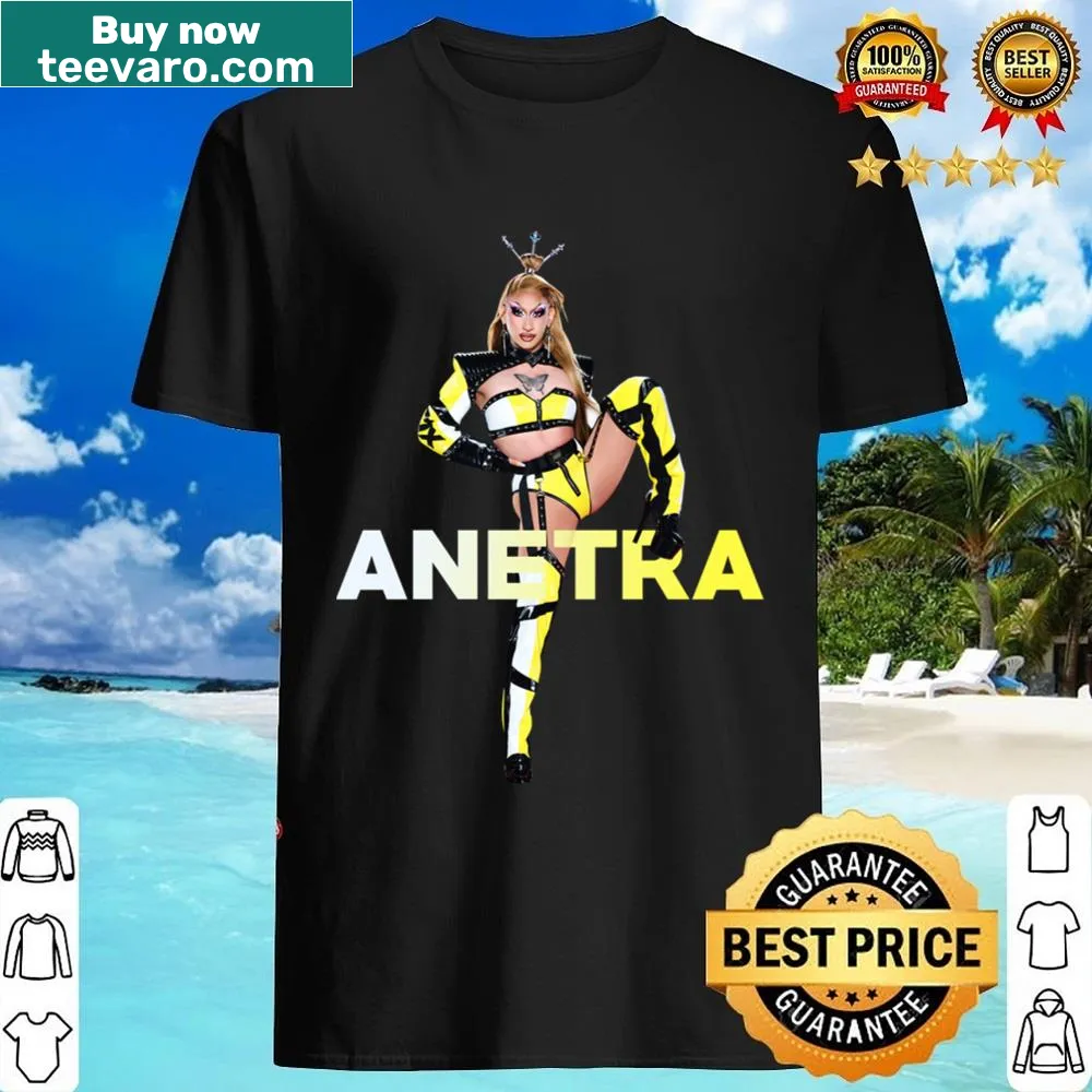 Minimalist T-shirt with the name Anetra