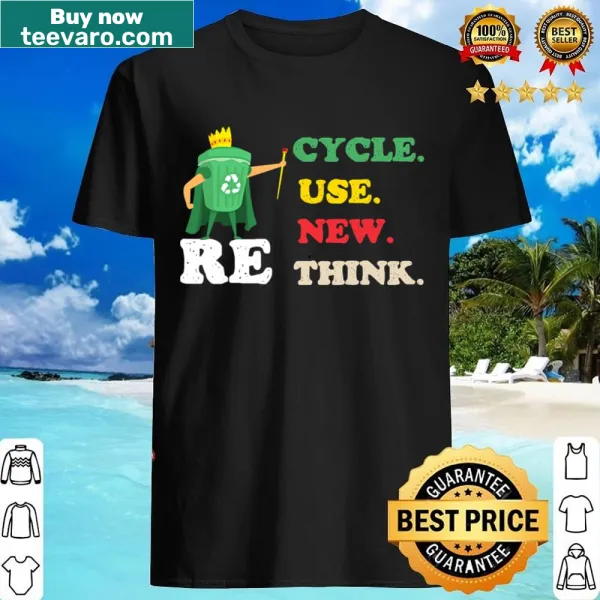 Inspirational shirt promoting environmental activism with text