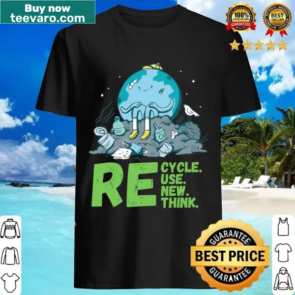 Earth Day shirt promoting environmental awareness with text