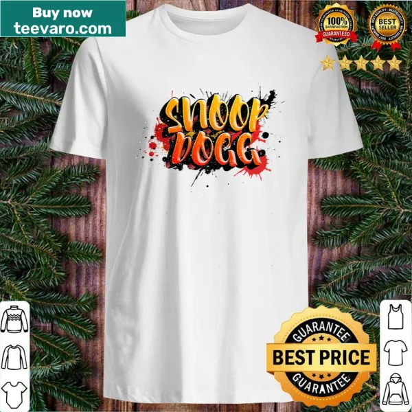 Typographic shirt dedicated to Snoop Dogg