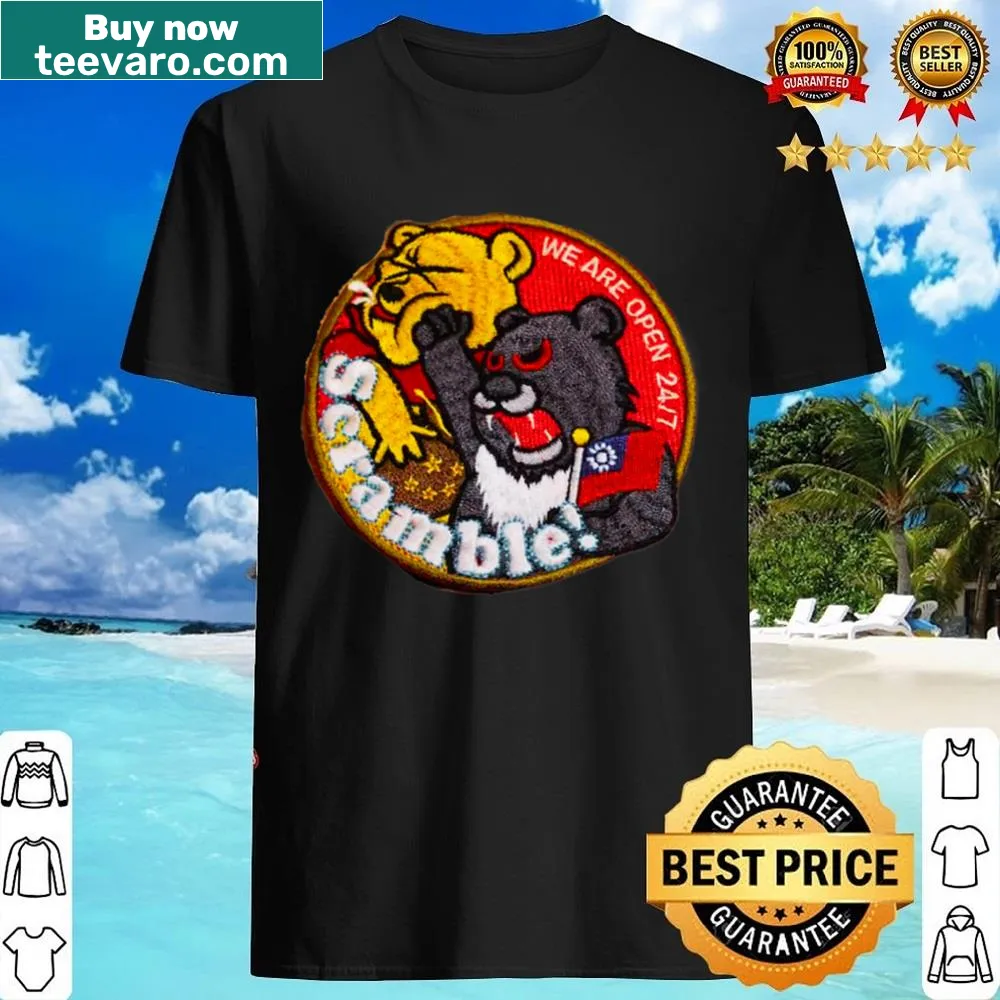 Taiwan Air Force badge graphic on t-shirt