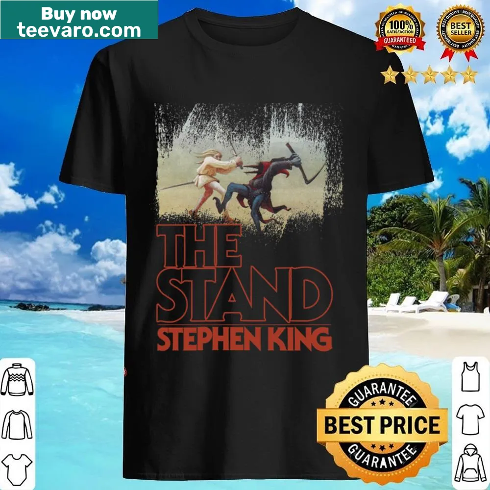 Shirt featuring a graphic inspired by Stephen King's 'The Stand'