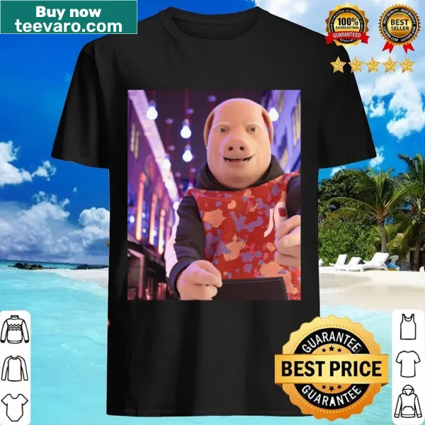Funny shirt featuring John Pork influencer design