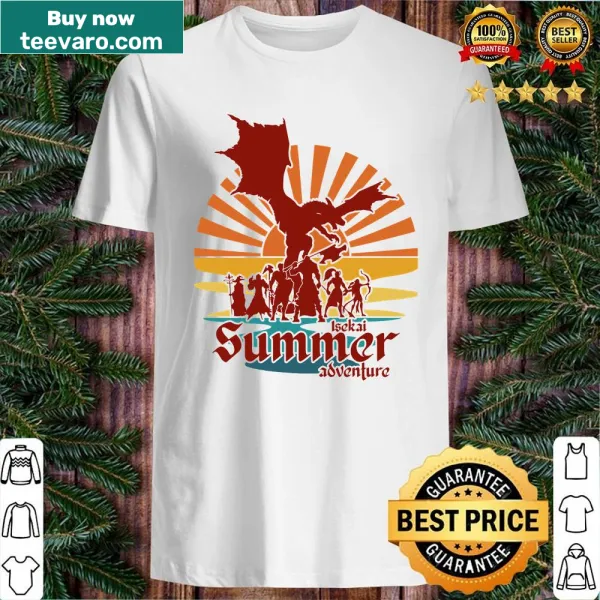 Shirt featuring isekai adventure theme for anime fans