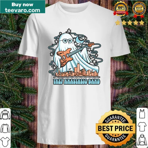 Artistic Trey Anastasio shirt featuring unique typography