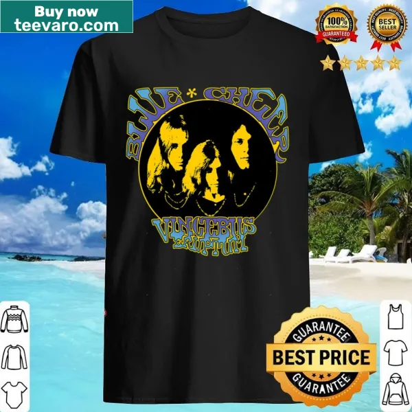 Blue Cheer shirt featuring the album title Vincebus Eruptum