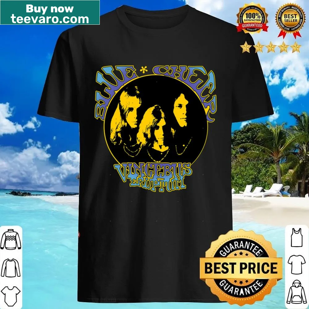Blue Cheer shirt featuring the album title Vincebus Eruptum