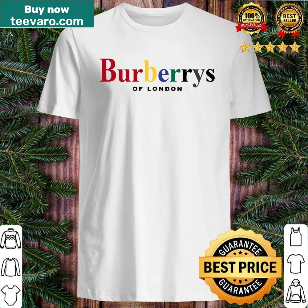 Minimalist shirt displaying the word 'Burb' in clean typography