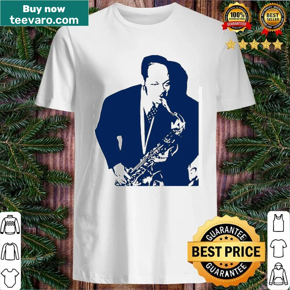 Vintage Coleman Hawkins tribute shirt for jazz enthusiasts