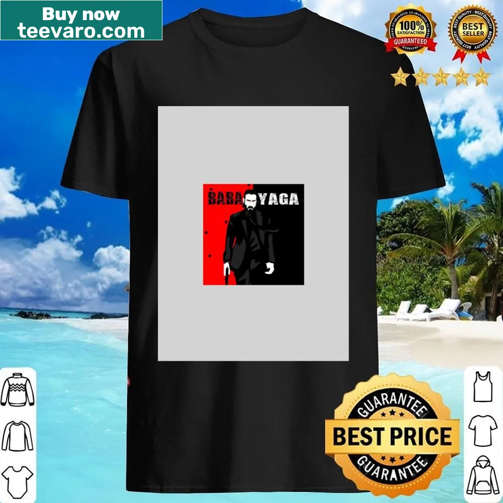 Graphic shirt featuring iconic imagery from John Wick 97.