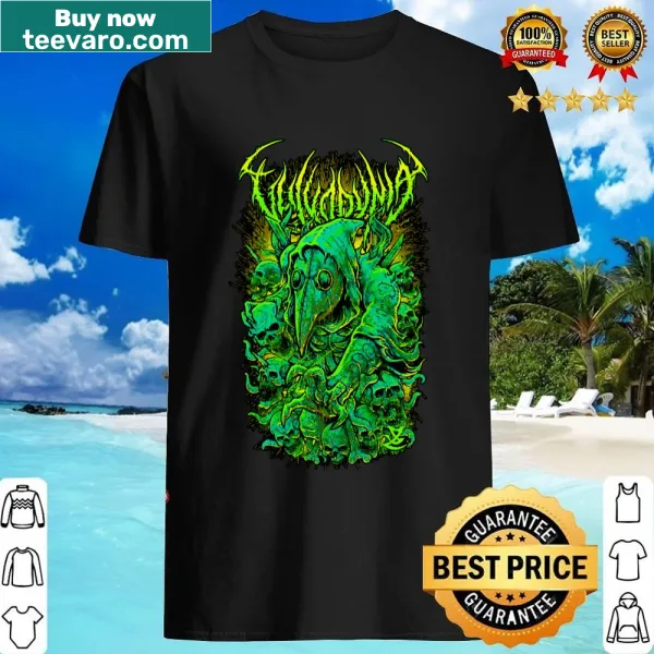 Illustrative band shirt designed for Vulvodynia fans and music lovers.