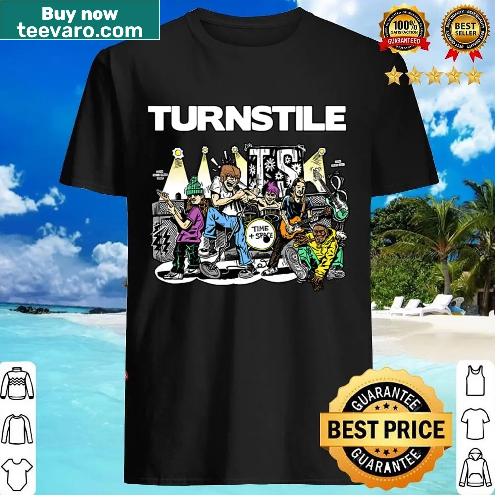 Typographic shirt for hardcore punk enthusiasts with music theme