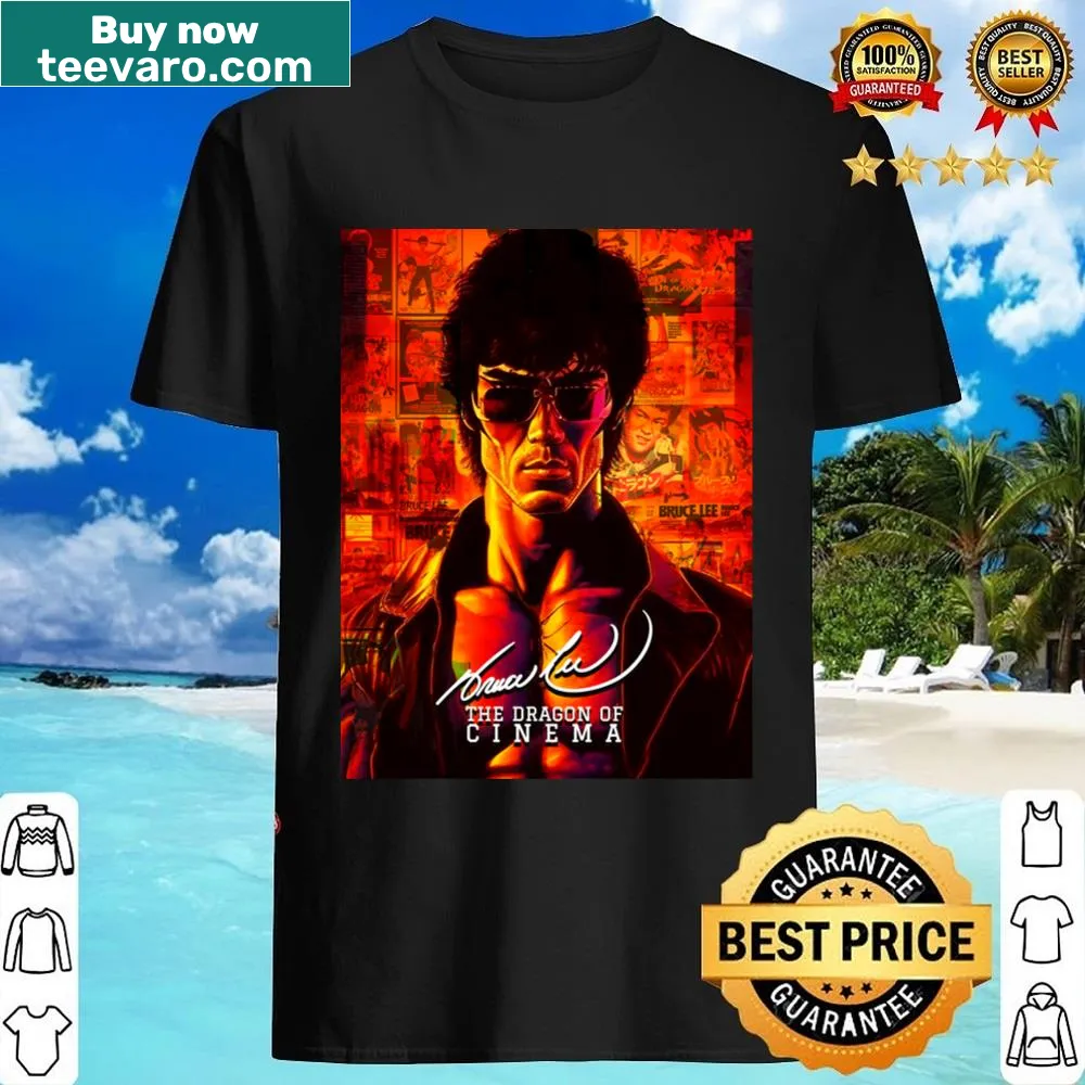 Bruce Lee graphic art shirt