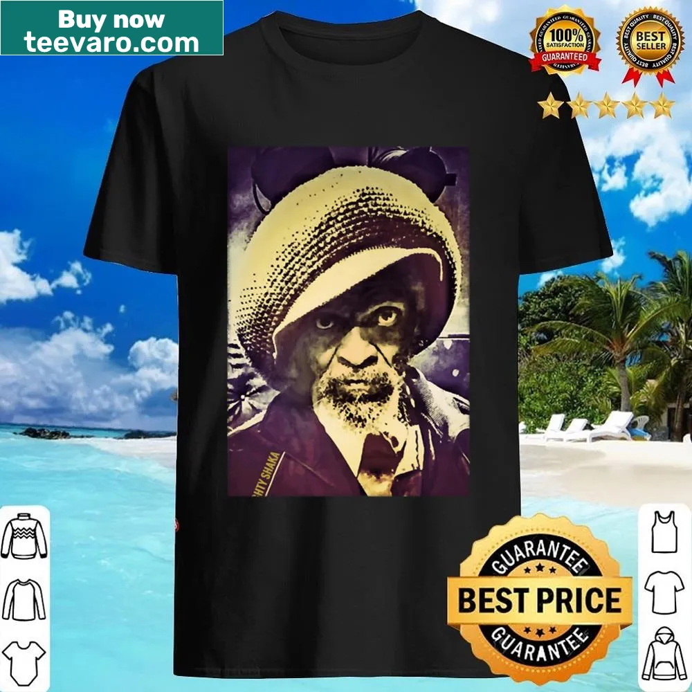 Jah Mighty Shaka graphic shirt representing positivity and community