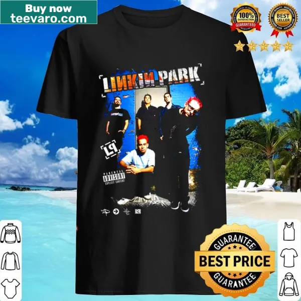 Illustrative design t-shirt paying tribute to Linkin Park