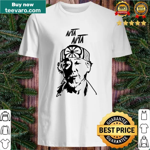 Retro shirt inspired by Mr. Miyagi's quotes