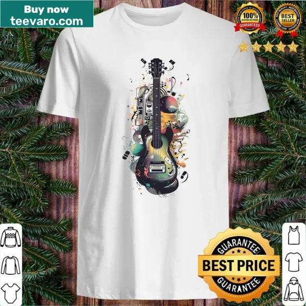 Playful Music Addict graphic on a fun t-shirt