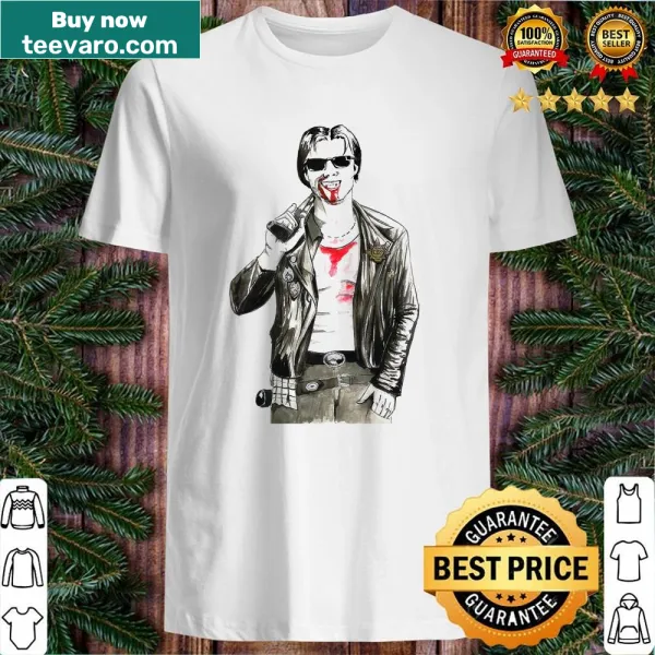 Graphic shirt inspired by Near Dark movie featuring vampire elements