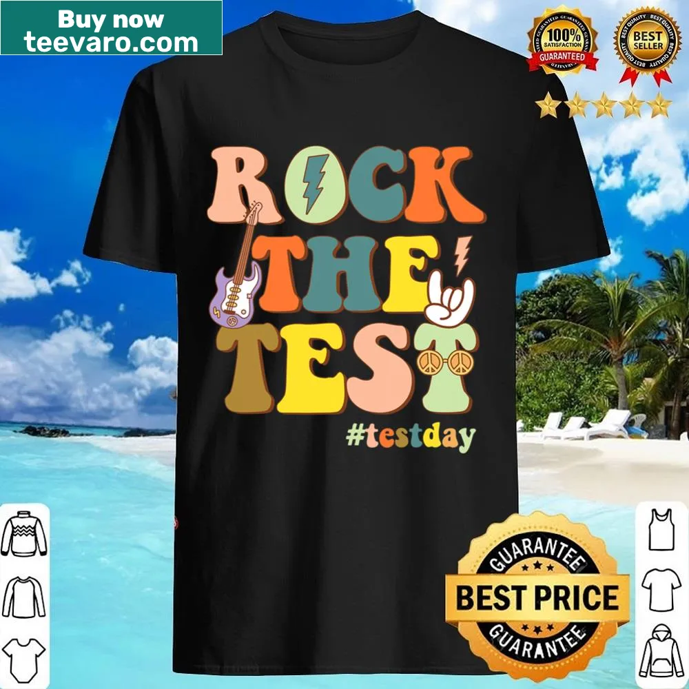 Motivational shirt for teachers and students with retro text