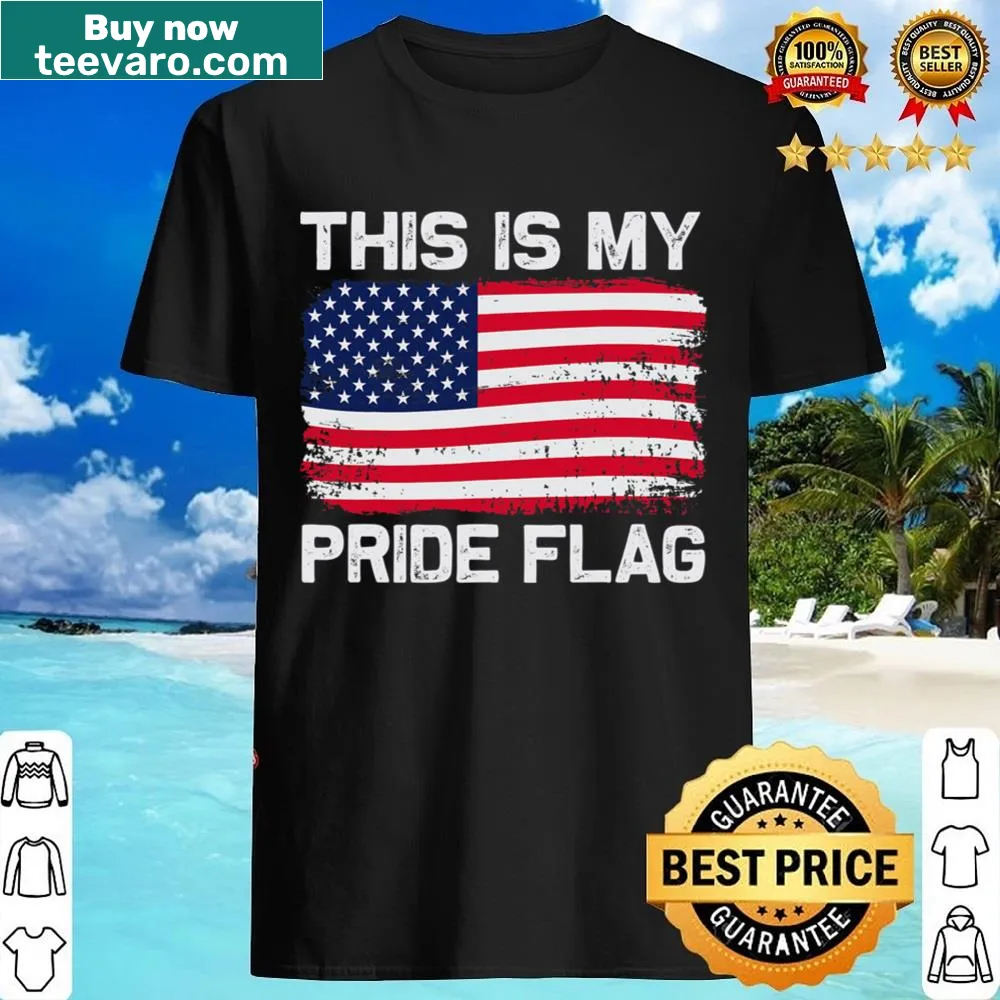 Bold statement design about Pride Flag on a shirt