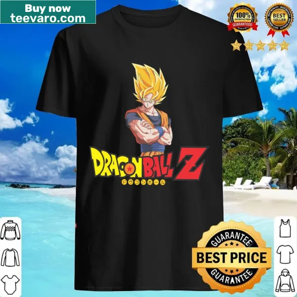 Illustration inspired by Dragon Ball Z on a shirt