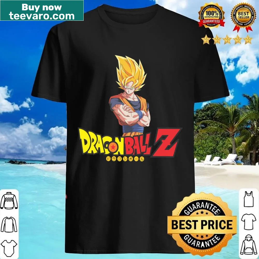 Illustration inspired by Dragon Ball Z on a shirt