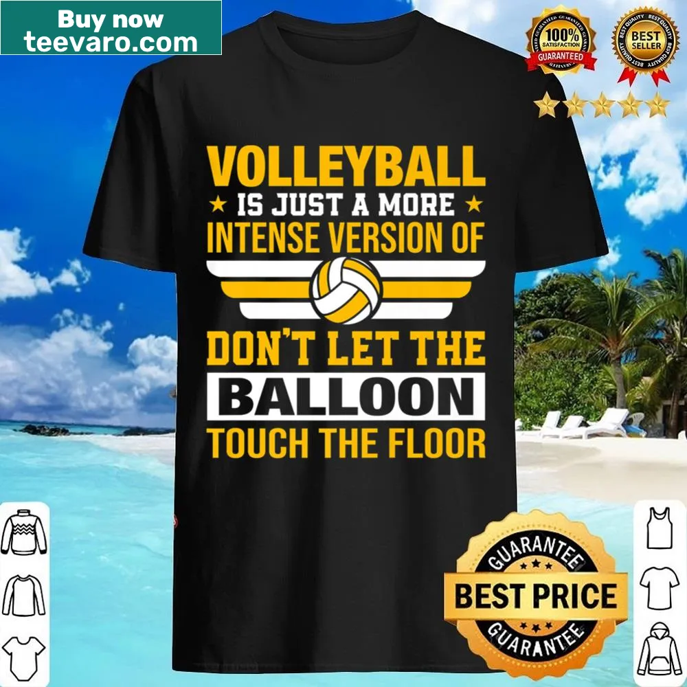 Proud volleyball player shirt celebrating the sport