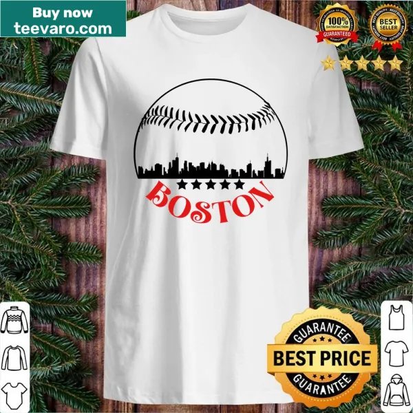 Classic baseball-themed Boston City shirt