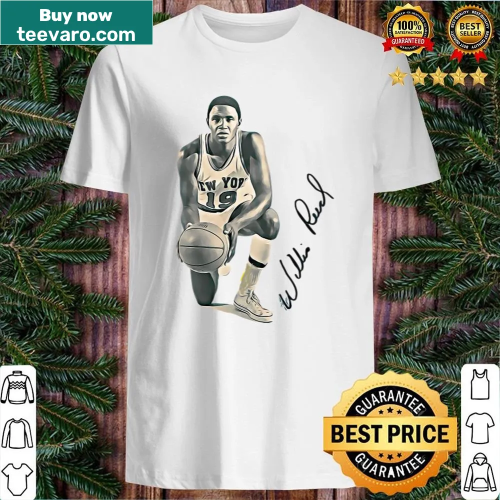 Simple shirt featuring Willis Reed's name