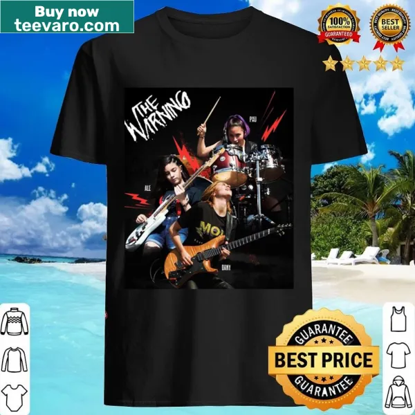 The Warning band logo shirt celebrating Mexican rock