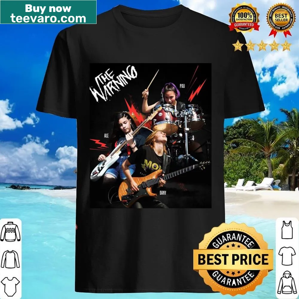 The Warning band logo shirt celebrating Mexican rock