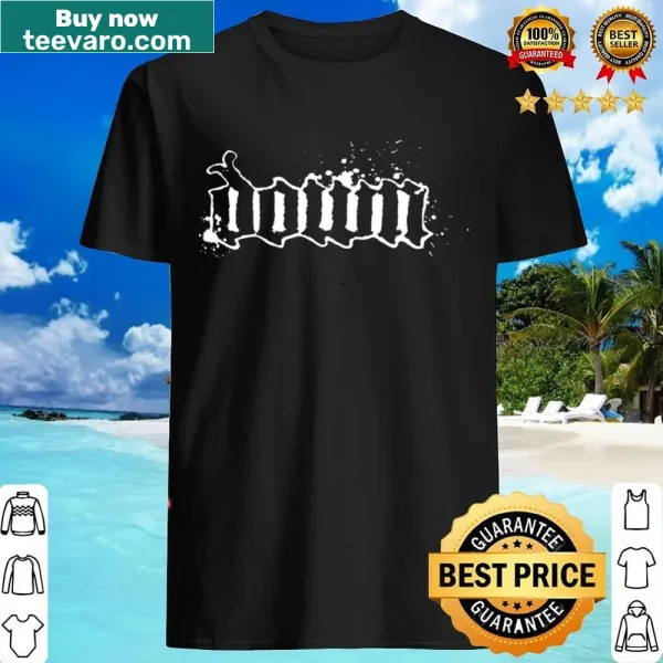 Illustrated graphic t-shirt inspired by the Down band