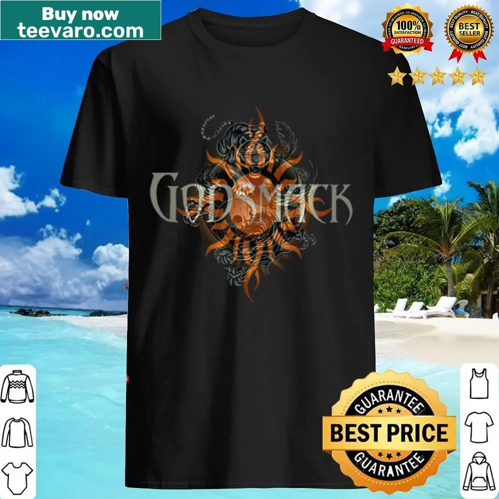 Vintage Godsmack shirt featuring iconic band elements