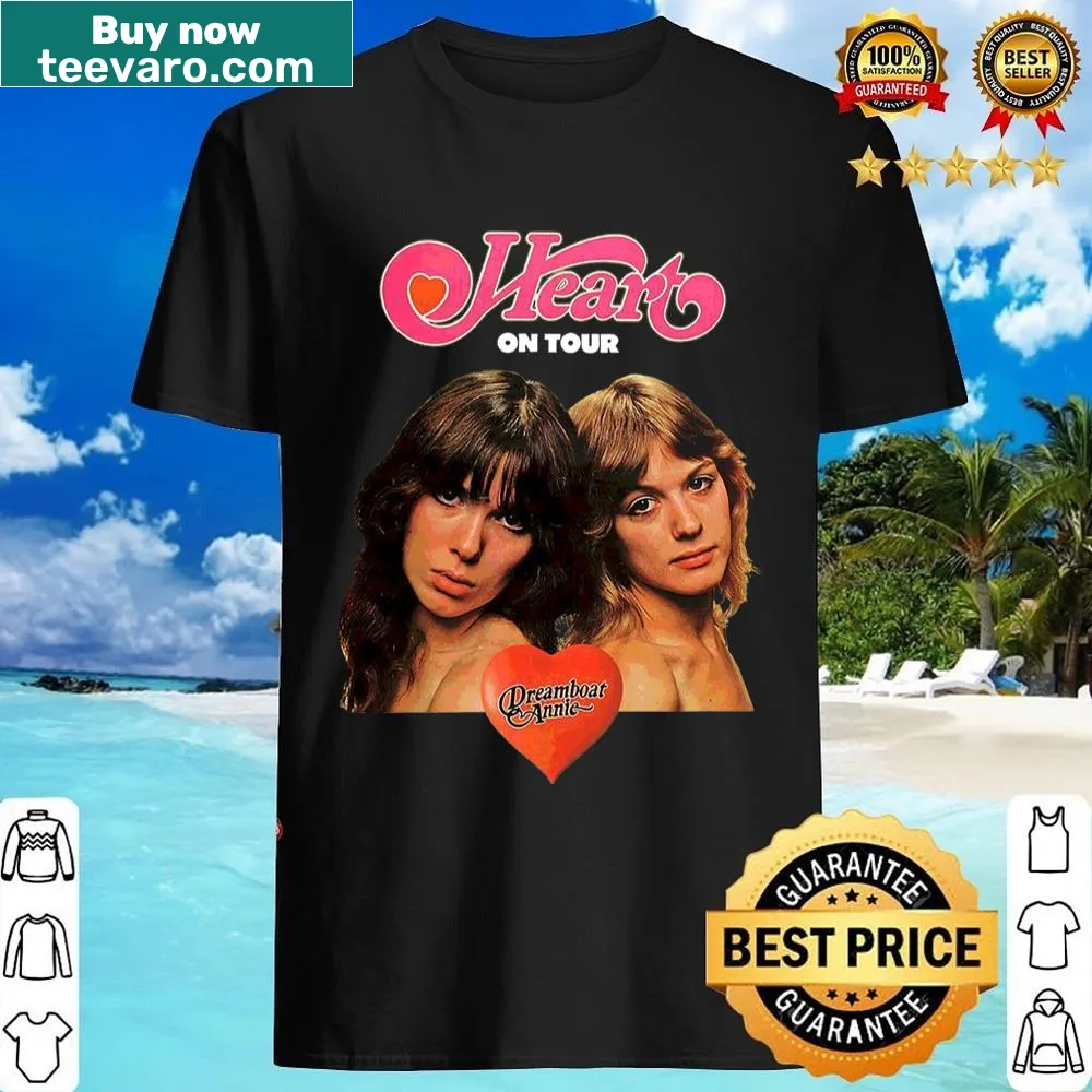 Classic Heart band logo shirt with bold typography