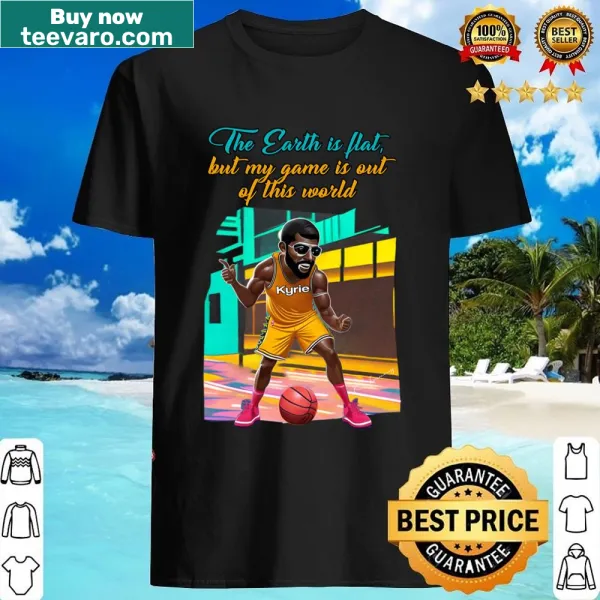 Playful Kyrie Bubblehead shirt with whimsical design