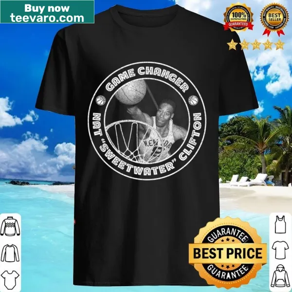 Bold typography Nat Sweetwater Clifton shirt design