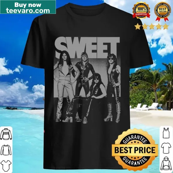 Cute shirt with sweet-themed graphics