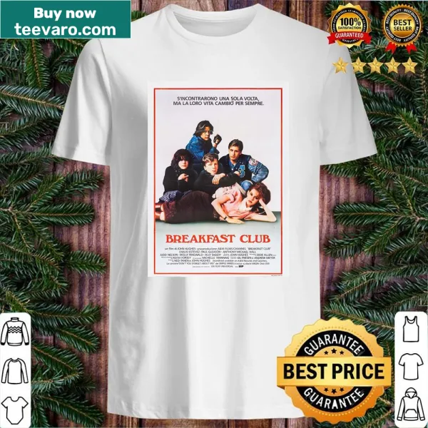 Nostalgic shirt featuring elements from 'The Breakfast Club' movie