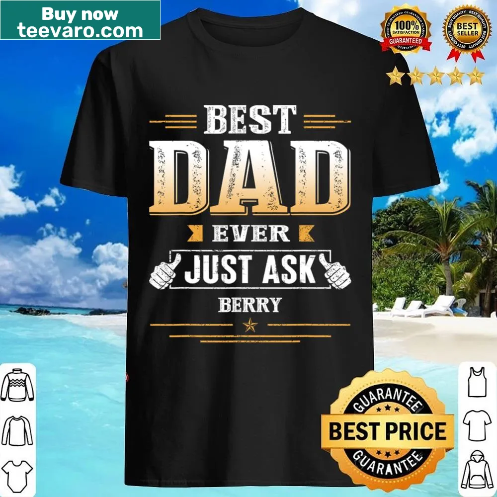 Sentimental shirt for dads with 'Best Dad Ever' text