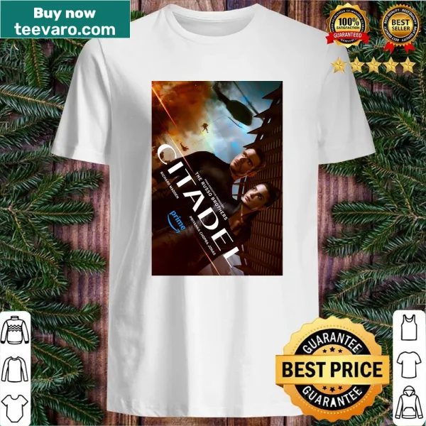 Stylish shirt featuring bold typography for Citadel 2023 poster