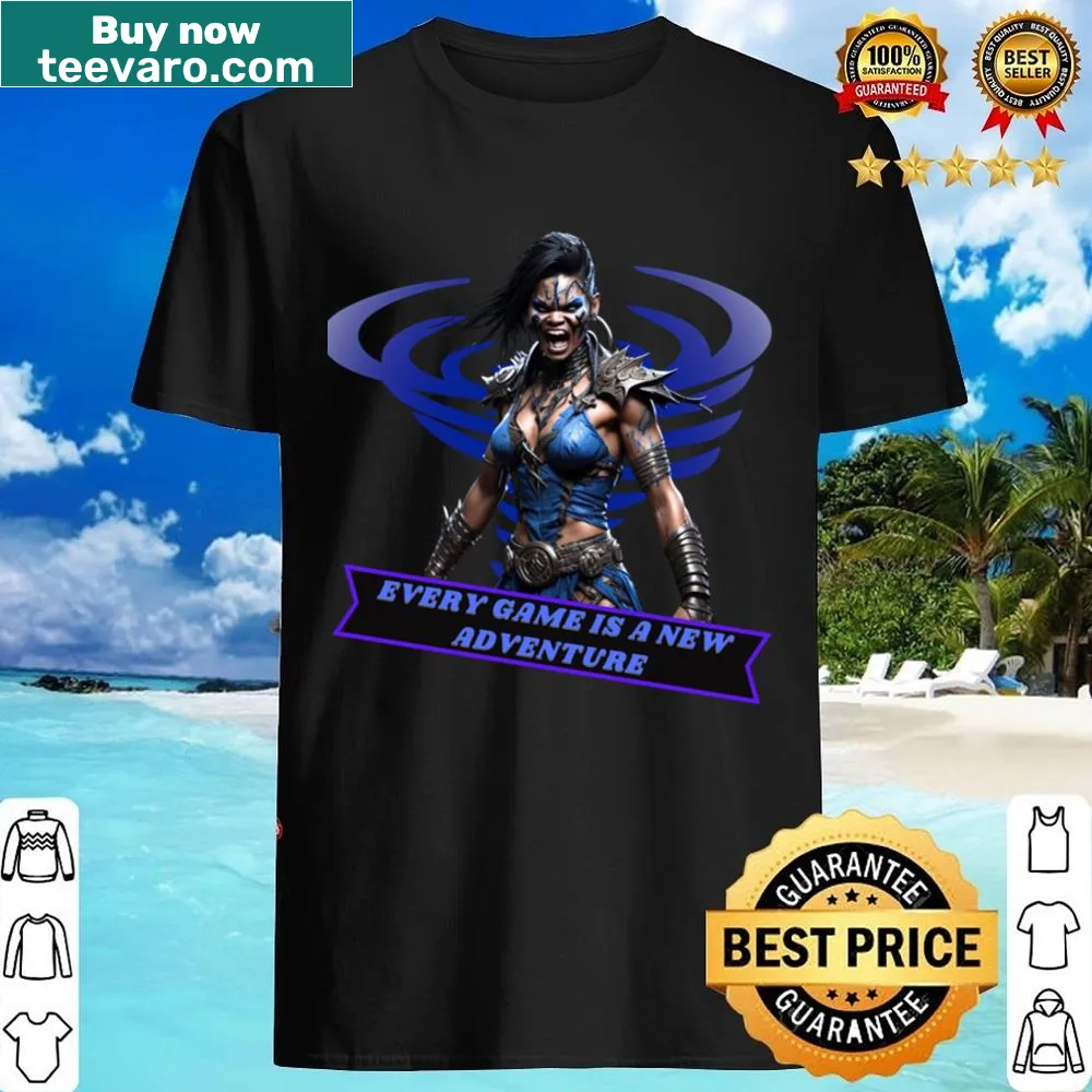 Inspirational gamer shirt with motivational phrase