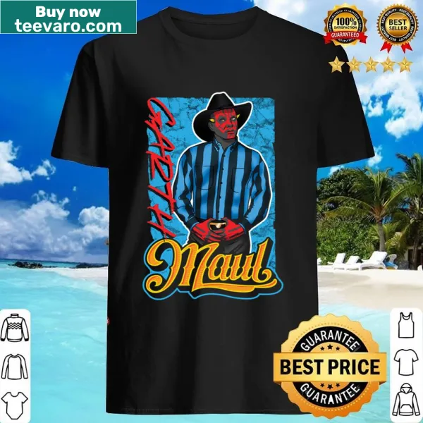 Humorous Garth Maul shirt featuring a playful character mash-up