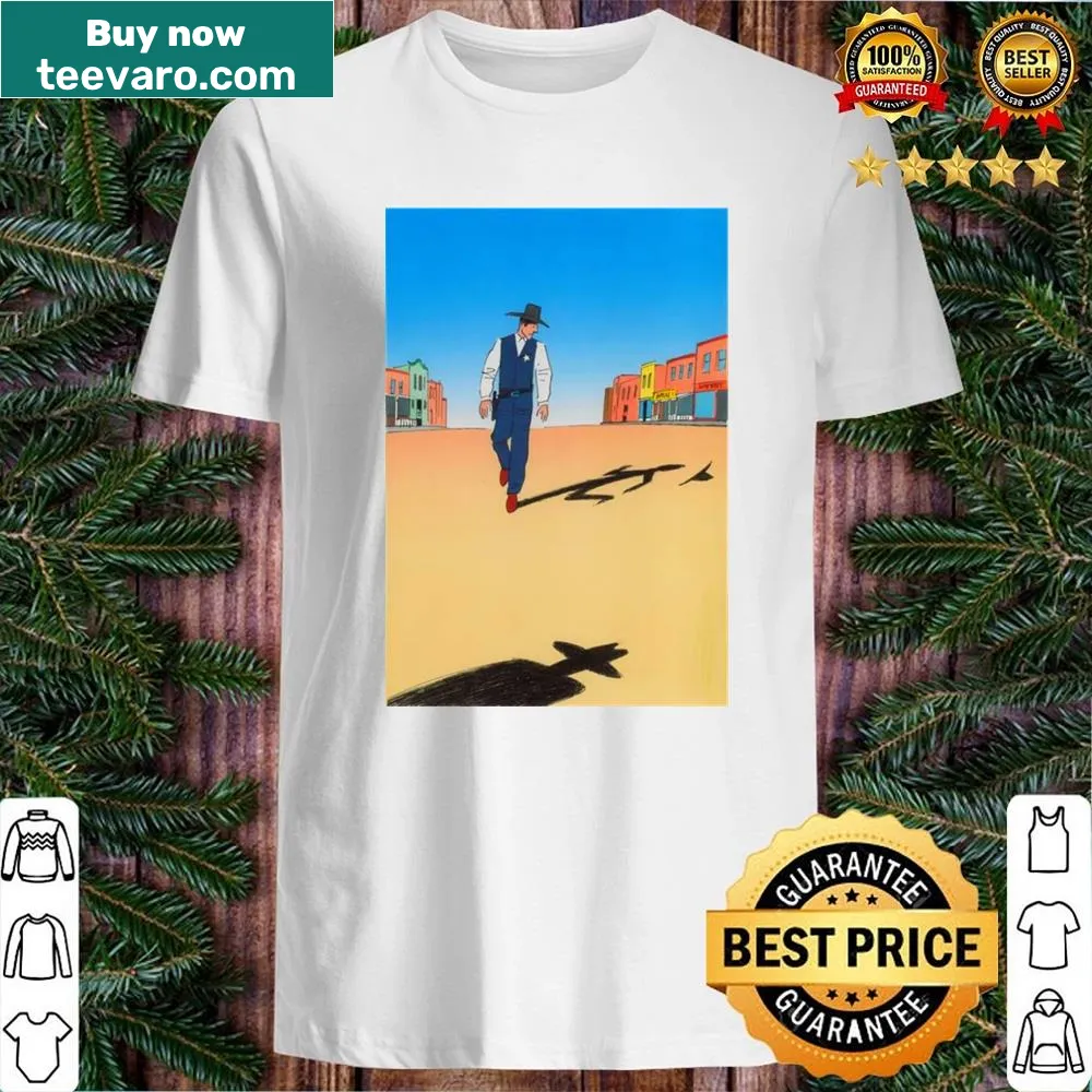 Guy Billout shirt featuring a whimsical artistic illustration