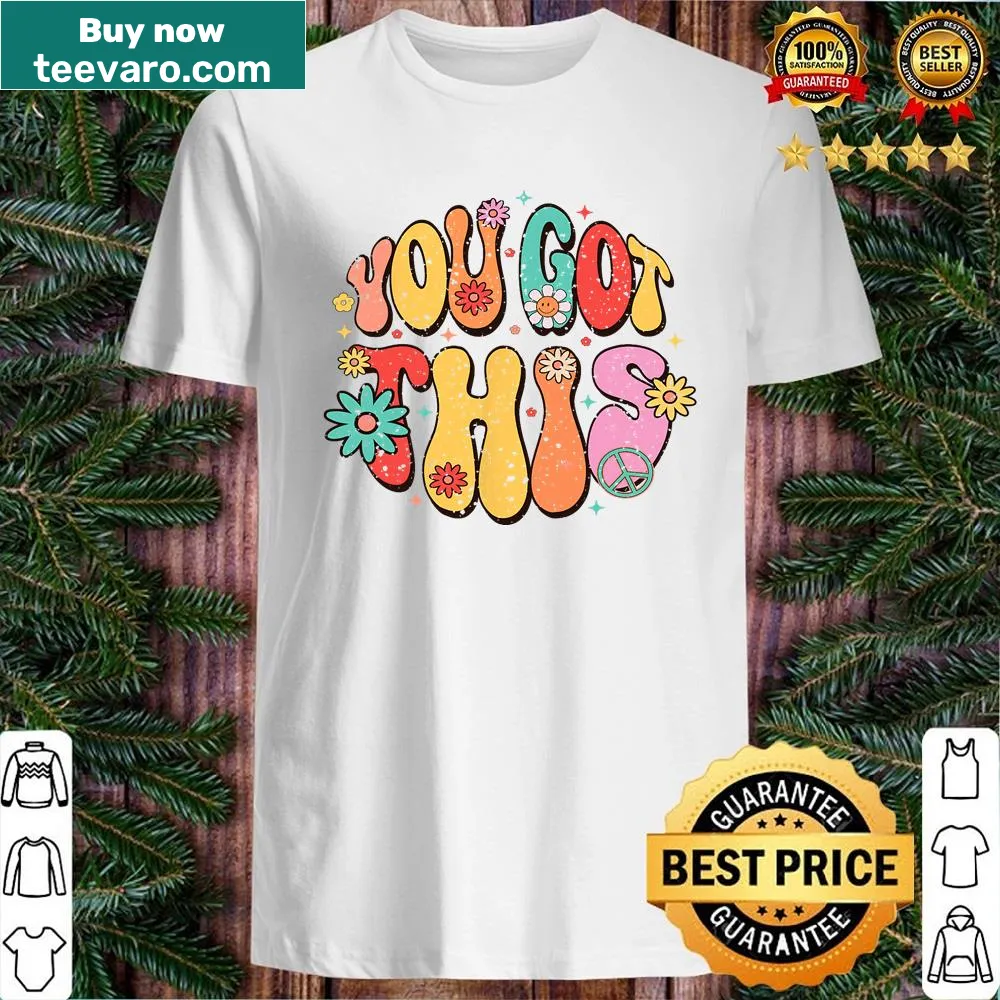Motivational testing shirt for teachers and students