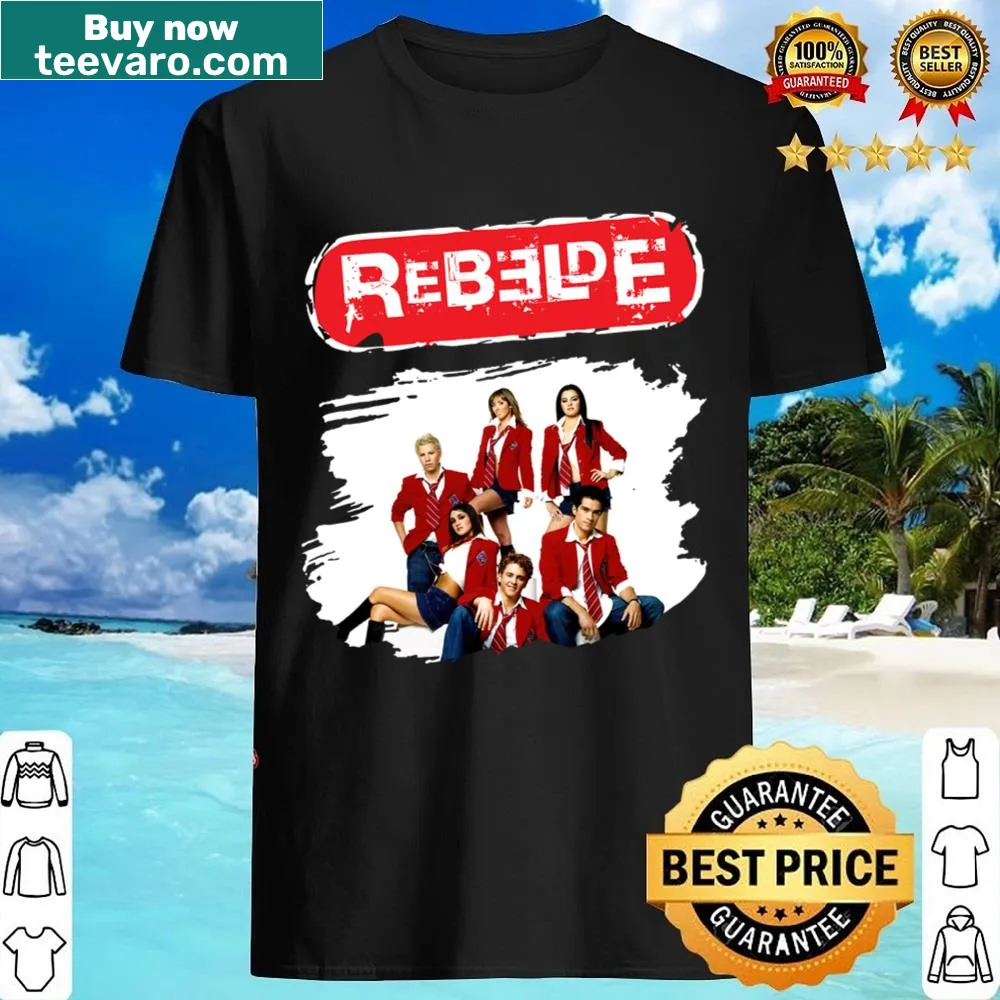 Aesthetic shirt featuring a unique photo design with rebel themes