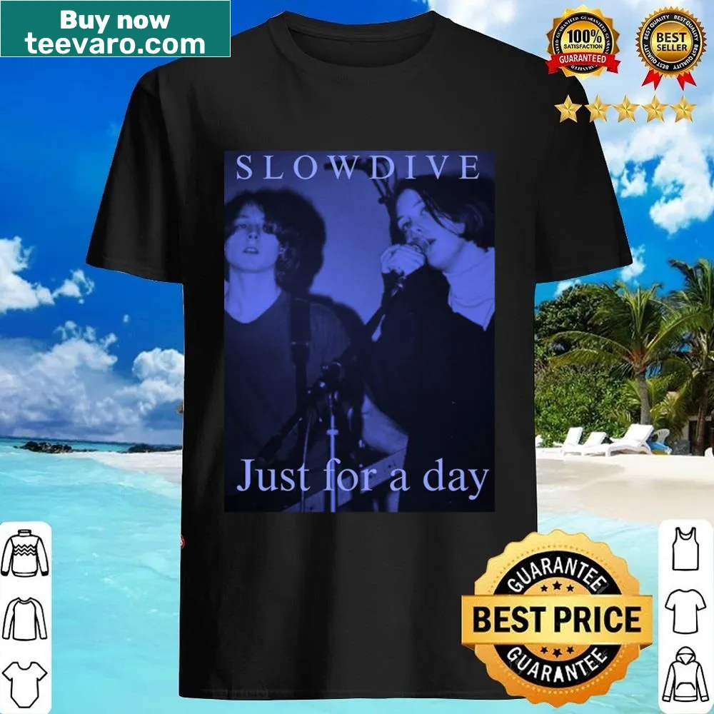 T-shirt featuring a design inspired by Slowdive, capturing musical nostalgia